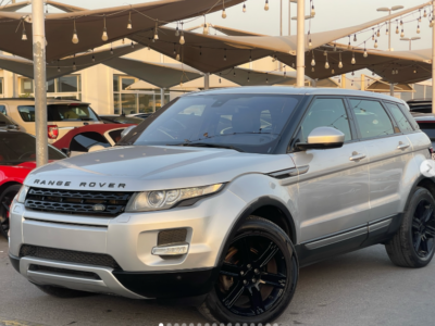 2015 Land Rover Range Rover Evoque 2.0L 4 Cylinders Turbocharged Petrol Silver Black SUV
