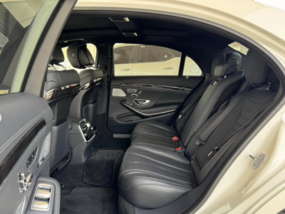 2019 Mercedes-Benz S 560 AMG Line 4.0 Litres V8 Petrol Engine White Black Sedan