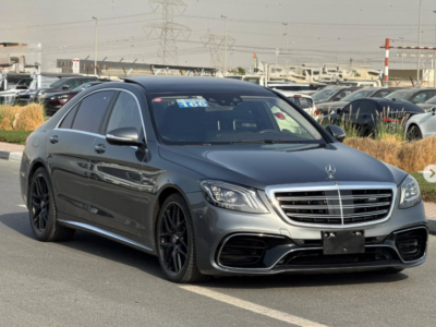 2018 Mercedes-Benz S 63 AMG 4.0 Litres V8 biturbo Petrol Engine Grey Sedan Automatic