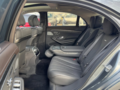 2018 Mercedes-Benz S 63 AMG 4.0 Litres V8 biturbo Petrol Engine Grey Sedan Automatic