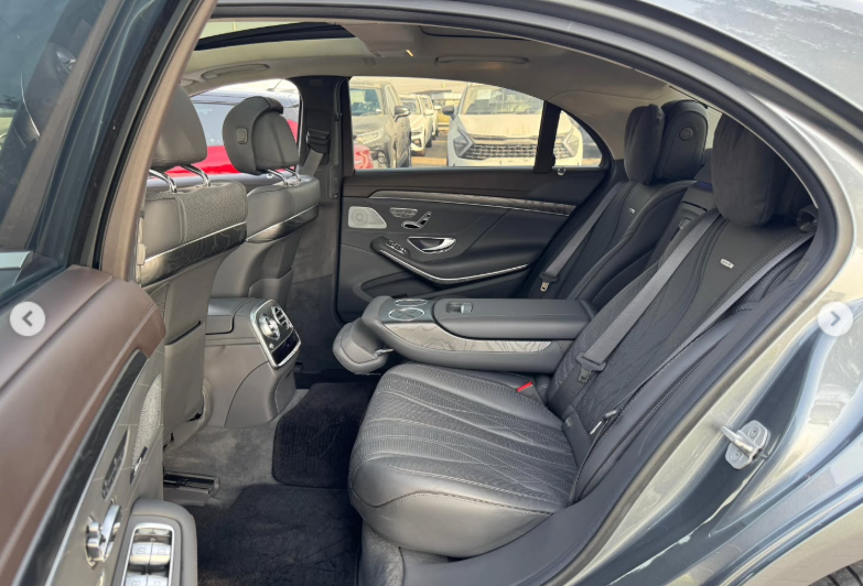 2018 Mercedes-Benz S 63 AMG 4.0 Litres V8 biturbo Petrol Engine Grey Sedan Automatic