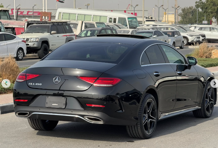 2021 Mercedes-Benz CLS 450 4MATIC 3.0 Liters Inline-6 Turbo Petrol Engine Black Beige Sedan