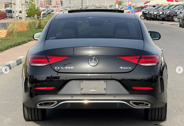 2021 Mercedes-Benz CLS 450 4MATIC 3.0 Liters Inline-6 Turbo Petrol Engine Black Beige Sedan