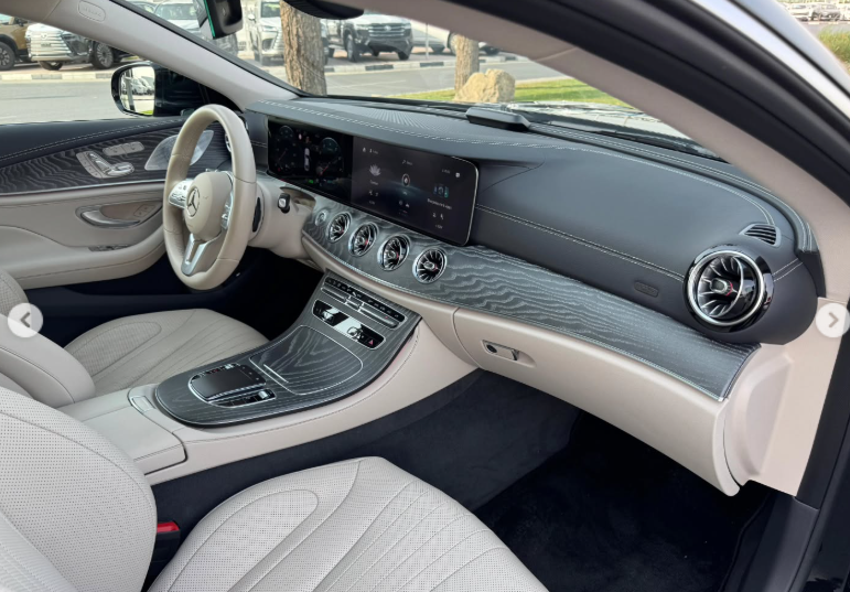 2021 Mercedes-Benz CLS 450 4MATIC 3.0 Liters Inline-6 Turbo Petrol Engine Black Beige Sedan