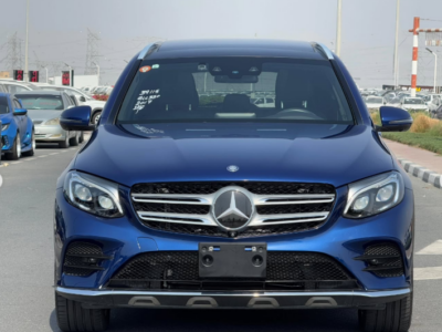 2017 Mercedes-Benz GLC 350e 4MATIC 2.0 Liters 4-cylinder inline Petrol Engine Blue Black SUV