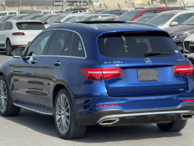 2017 Mercedes-Benz GLC 350e 4MATIC 2.0 Liters 4-cylinder inline Petrol Engine Blue Black SUV