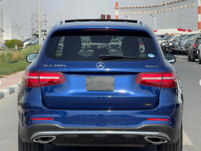 2017 Mercedes-Benz GLC 350e 4MATIC 2.0 Liters 4-cylinder inline Petrol Engine Blue Black SUV