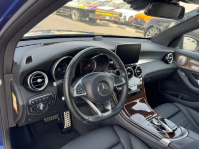2017 Mercedes-Benz GLC 350e 4MATIC 2.0 Liters 4-cylinder inline Petrol Engine Blue Black SUV