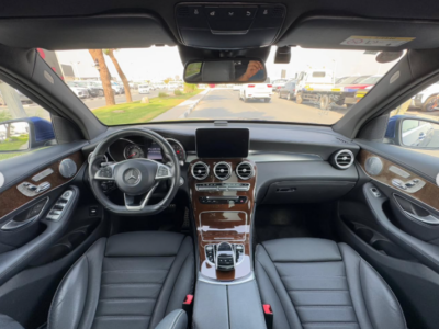 2017 Mercedes-Benz GLC 350e 4MATIC 2.0 Liters 4-cylinder inline Petrol Engine Blue Black SUV