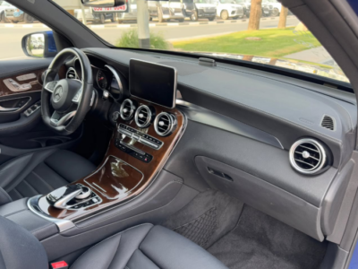 2017 Mercedes-Benz GLC 350e 4MATIC 2.0 Liters 4-cylinder inline Petrol Engine Blue Black SUV