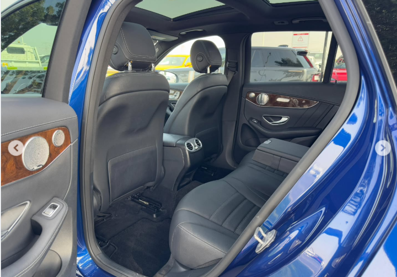 2017 Mercedes-Benz GLC 350e 4MATIC 2.0 Liters 4-cylinder inline Petrol Engine Blue Black SUV