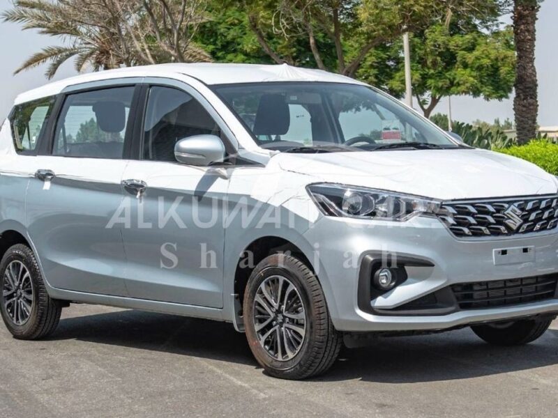 2023 Suzuki Ertiga GLX 1.5 Liters 4 Cylinders Petrol Engine Silver Black SUV Automatic