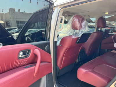 2022 Nissan Patrol Platinum 5.6 Litres V8 Petrol Engine Gold Red Automatic SUV GCC Specs 4WD