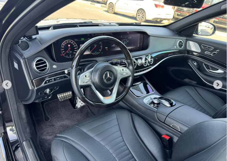 2019 Mercedes-Benz S 450 Long Wheelbase 3.0 Litre V6 Petrol Engine Black Sedan Automatic RWD