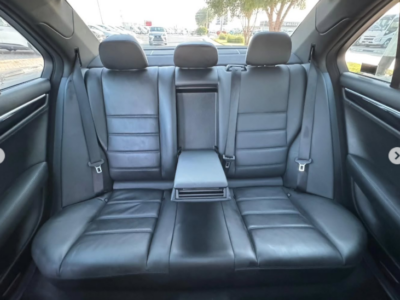 2014 Mercedes-Benz C63 AMG Edition 507 6.2 Liters Naturally Aspirated V8 Engine Silver Black Sedan