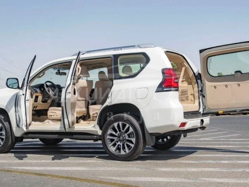 2023 Toyota Prado VX 4.0 Liters 6 Cylinders Petrol Engine White Beige SUV Automatic