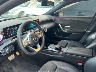 2018 Mercedes-Benz A250 2.0 Litres Turbocharged I4 Petrol Engine Black Hatchback FWD GCC