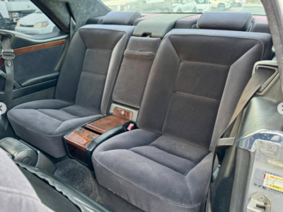 1994 Mercedes-Benz CL 600 6.0-liter 12-cylinder Petrol Engine Silver Black Luxury Coupe RWD