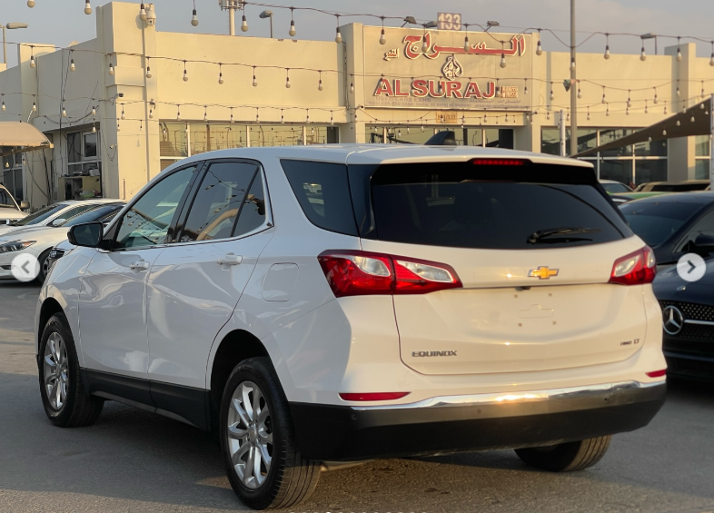 2020 Chevrolet Equinox 1.5 Litres Turbo 4-Cylinder Petrol Engine White Black Compact SUV FWD