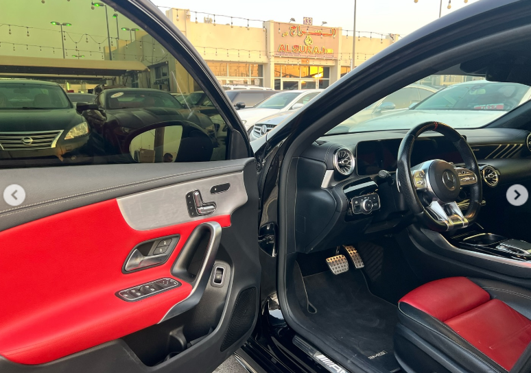 2020 Mercedes-Benz AMG A 35 4MATIC 2.0L Inline-4 Turbocharged Petrol Engine Black Red Sedan GCC