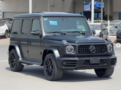 2022 Mercedes-Benz G63 AMG 4.0L V8 Twin-Turbocharged Petrol Engine Black Grey SUV