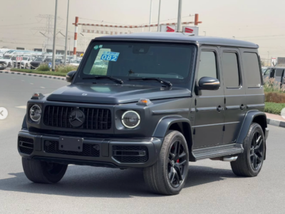 2022 Mercedes-Benz G63 AMG 4.0L V8 Twin-Turbocharged Petrol Engine Black Grey SUV
