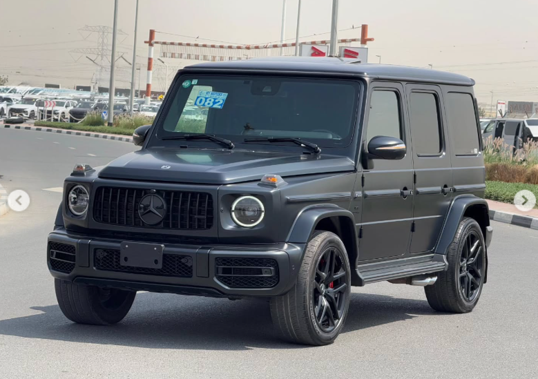 2022 Mercedes-Benz G63 AMG 4.0L V8 Twin-Turbocharged Petrol Engine Black Grey SUV