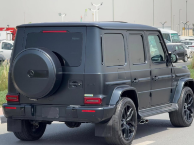 2022 Mercedes-Benz G63 AMG 4.0L V8 Twin-Turbocharged Petrol Engine Black Grey SUV