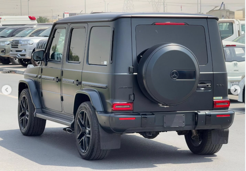 2022 Mercedes-Benz G63 AMG 4.0L V8 Twin-Turbocharged Petrol Engine Black Grey SUV