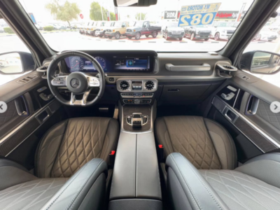 2022 Mercedes-Benz G63 AMG 4.0L V8 Twin-Turbocharged Petrol Engine Black Grey SUV