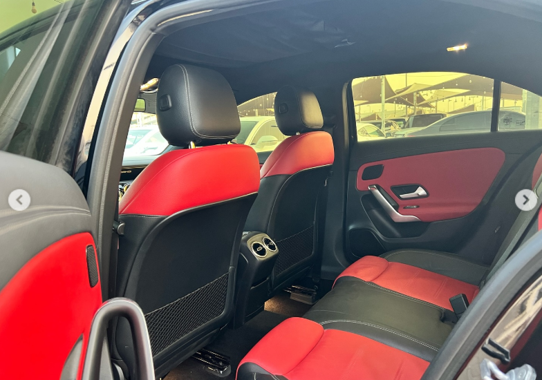 2020 Mercedes-Benz AMG A 35 4MATIC 2.0L Inline-4 Turbocharged Petrol Engine Black Red Sedan GCC