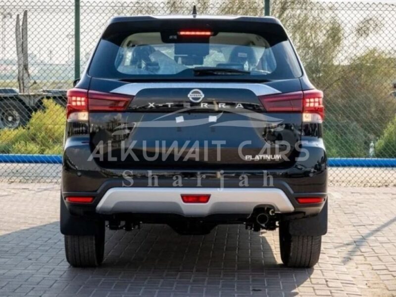 2024 Nissan Xterra Platinum2.5 Liters 4-cylinder Petrol Engine Black SUV Automatic