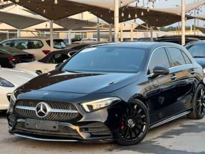 2018 Mercedes-Benz A250 2.0 Litres Turbocharged I4 Petrol Engine Black Hatchback FWD GCC