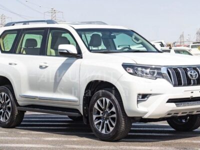 2023 Toyota Prado VX 4.0 Liters 6 Cylinders Petrol Engine White Beige SUV Automatic