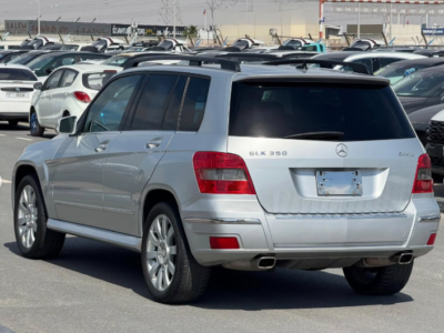 2010 Mercedes-Benz GLK 350 3.5 Litres V6 Petrol Engine Silver Black SUV Automatic AWD