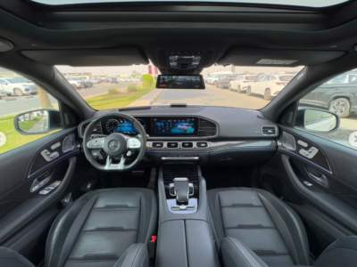 2021 Mercedes-Benz GLE 53 AMG 3.0L Inline-6 Turbocharged with EQ Boost White Black SUV