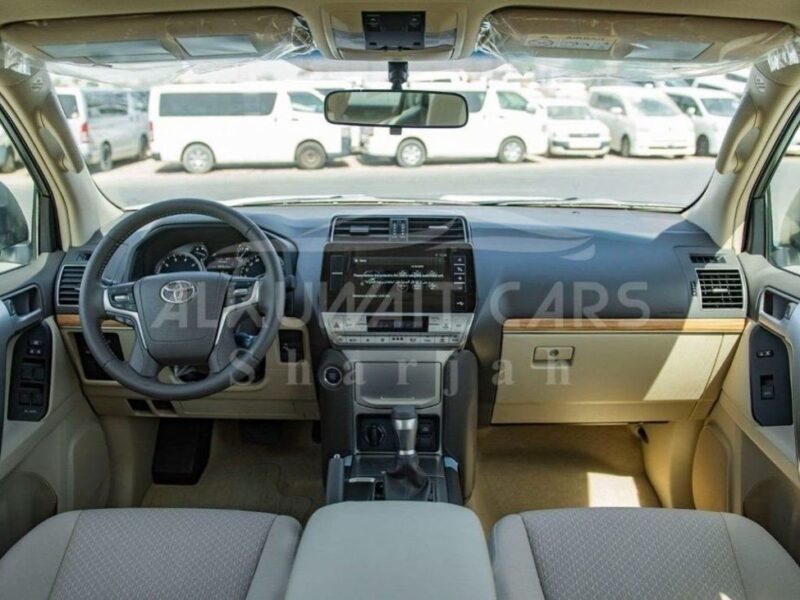 2023 Toyota Prado VX 4.0 Liters 6 Cylinders Petrol Engine White Beige SUV Automatic