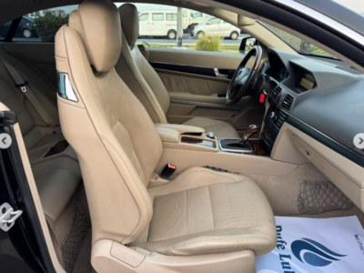 2011 Mercedes-Benz E550 5.5-liter Naturally Aspirated V8 Petrol Engine Black Beige Coupe