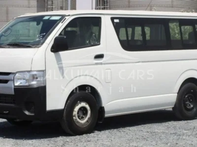 2023 Toyota Hiace 2.5 Liters 4 Cylinders Turbocharged Diesel Engine White Grey Van Manual