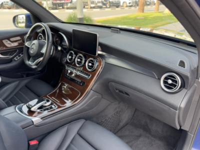 2017 Mercedes-Benz GLC 350e 4MATIC 2.0 Litres Inline-4 Cylinder Engine Blue Grey Luxury SUV