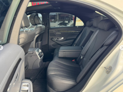 2018 Mercedes-Benz S 450 3.0 Liters V6 Twin Turbo Petrol Engine White Black Sedan RWD Automatic