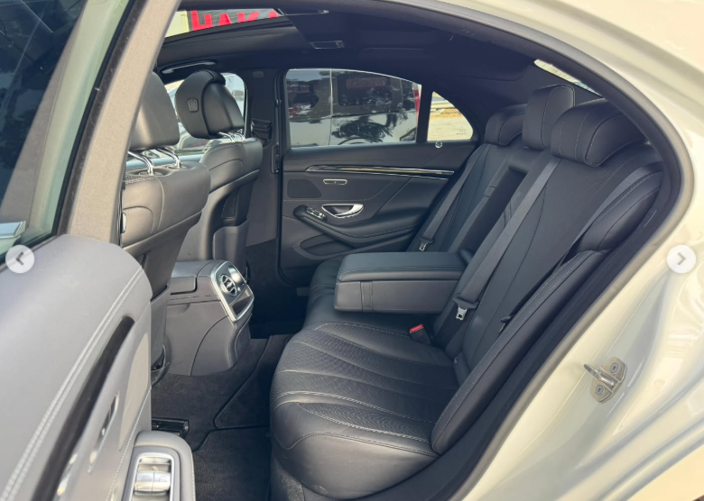 2018 Mercedes-Benz S 450 3.0 Liters V6 Twin Turbo Petrol Engine White Black Sedan RWD Automatic