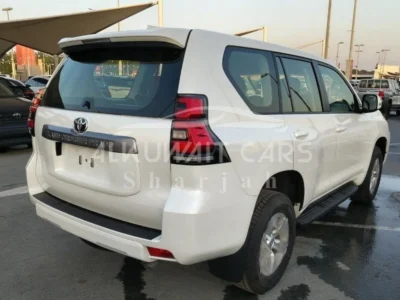 2023 Toyota Prado TXL 2.7 Liters 4 Cylinders Petrol Engine White Grey SUV Automatic