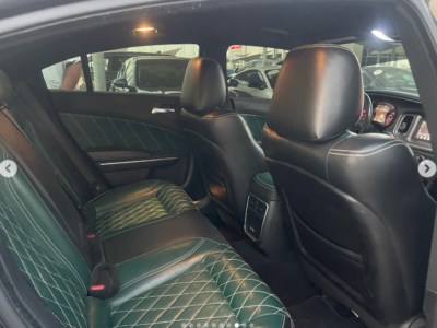 2019 Dodge Charger Scat Pack 3.6 Liters V6 Cylinders Petrol Engine Black Green Sedan RWD