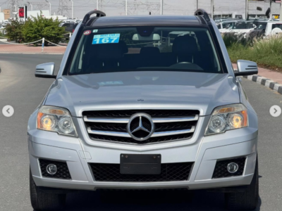 2010 Mercedes-Benz GLK 350 3.5 Litres V6 Petrol Engine Silver Black SUV Automatic AWD