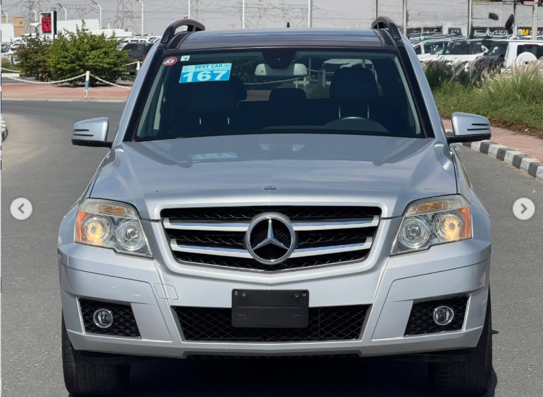 2010 Mercedes-Benz GLK 350 3.5 Litres V6 Petrol Engine Silver Black SUV Automatic AWD