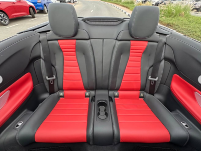 2018 Mercedes-Benz E400 3.0 Litres V6 Biturbo V6 Twin Turbo Petrol Engine Grey Red Convertible