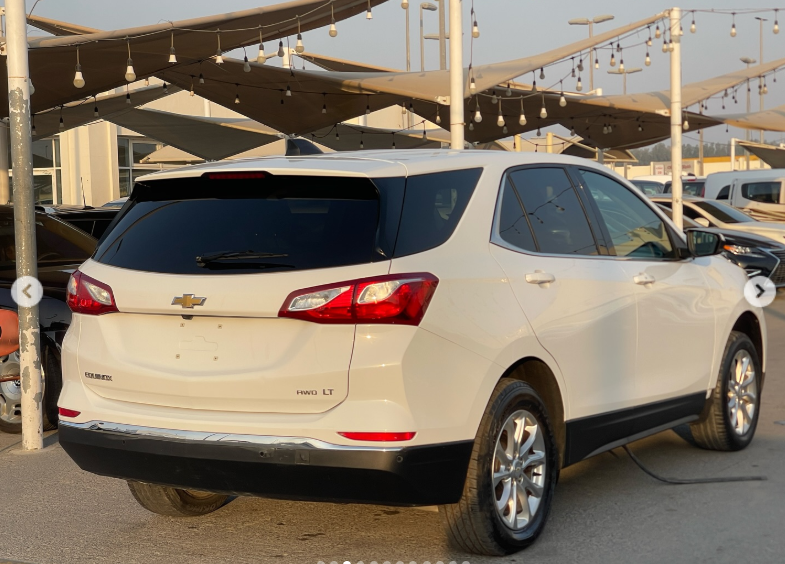 2020 Chevrolet Equinox 1.5 Litres Turbo 4-Cylinder Petrol Engine White Black Compact SUV FWD