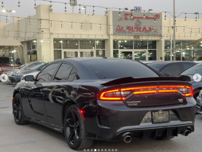 2019 Dodge Charger Scat Pack 3.6 Liters V6 Cylinders Petrol Engine Black Green Sedan RWD
