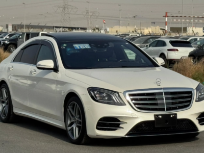 2018 Mercedes-Benz S 450 3.0 Liters V6 Twin Turbo Petrol Engine White Black Sedan RWD Automatic